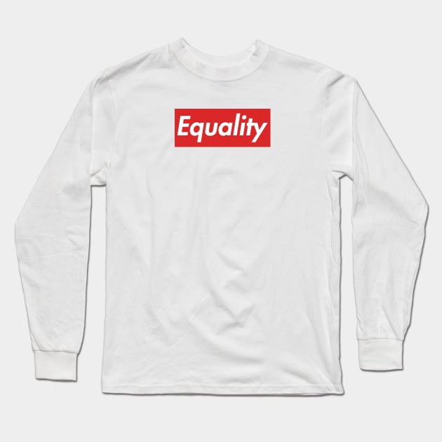Equality Long Sleeve T-Shirt by cyneecal